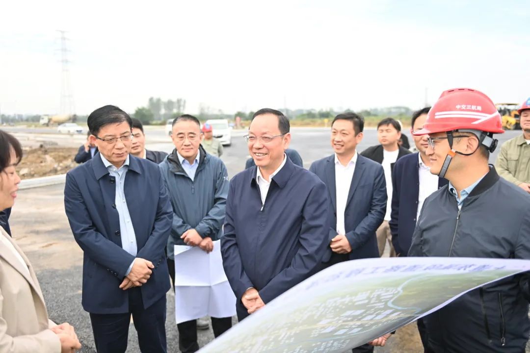 盛文军调研国家高新区重点项目