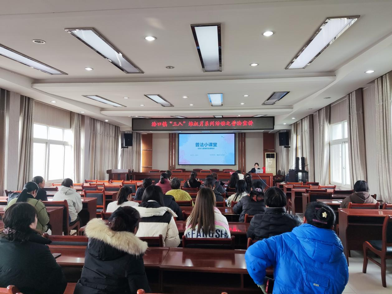 浩口镇：守护“她”权益 共筑幸福家