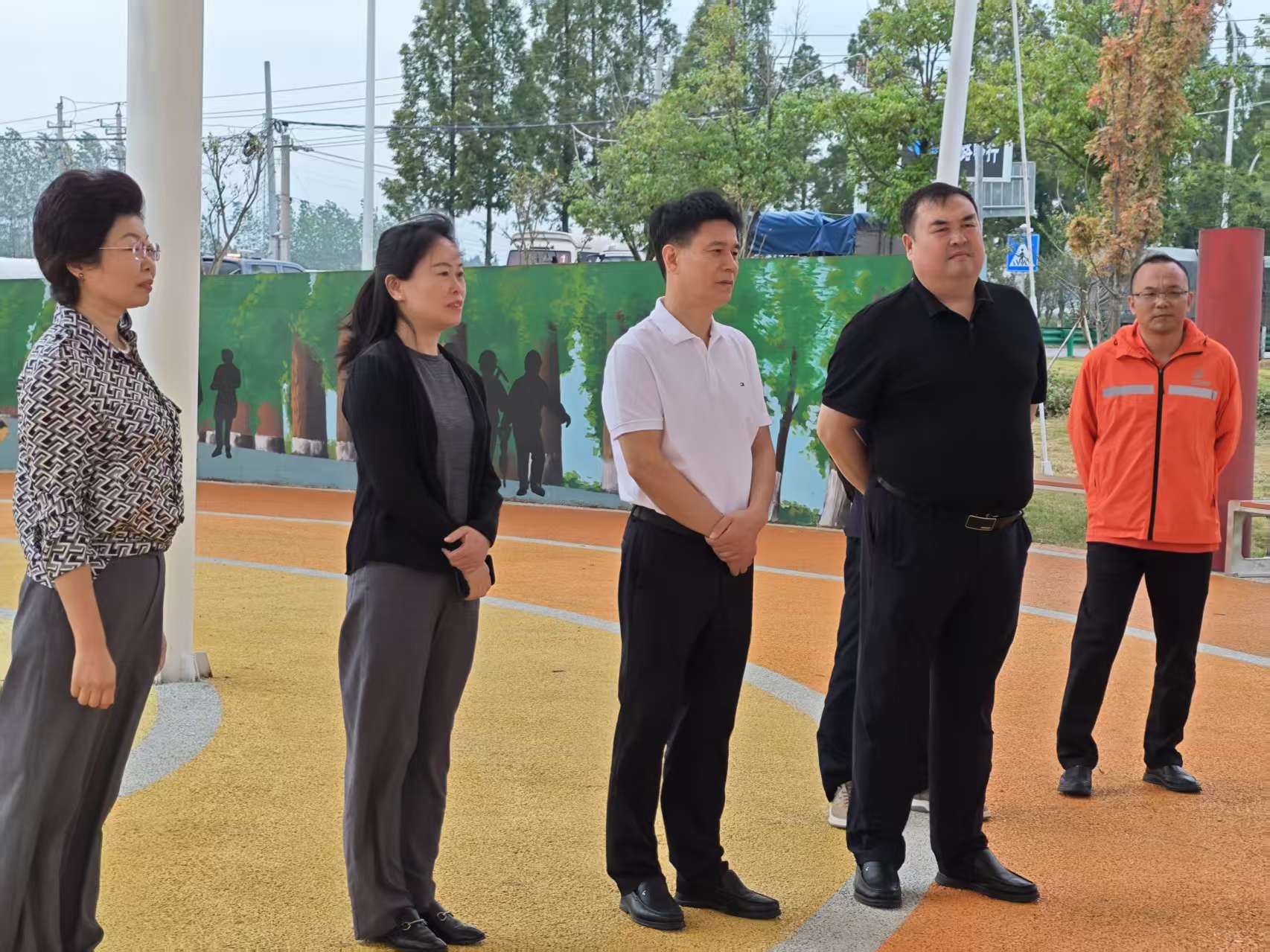 省公路事业发展中心主任陶泽民来潜调研