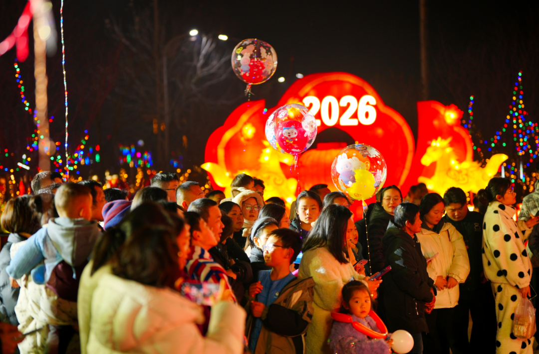 2026潜江灯会正式启幕