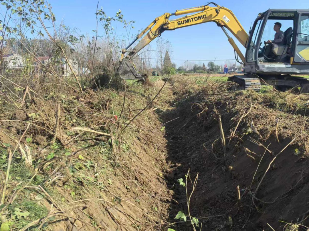 周矶街道：冬修水利正当时  “三沟”畅通保丰收