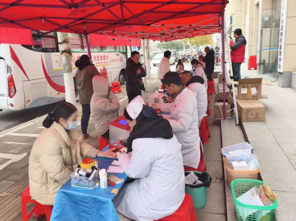 周矶街道开展2025年下半年无偿献血活动