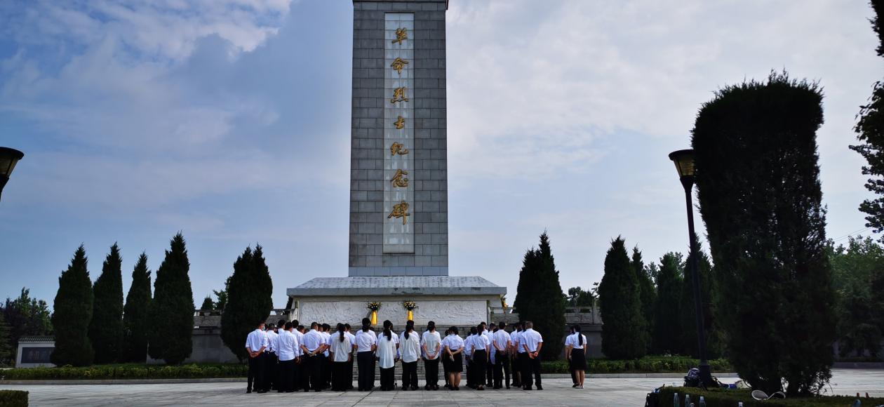 潜江烈士陵园开展党史学习教育实践活动 _ 工作动态 _ 潜江市人民政府